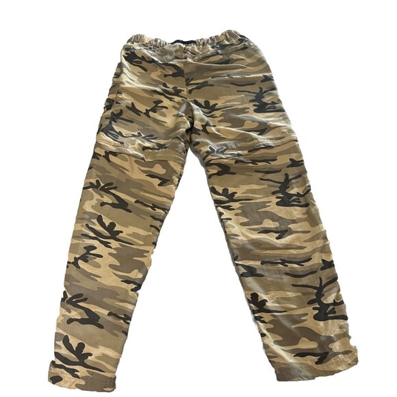 Men’s GANDER MOUNTAIN Nylon Camo Convertible Hunting Pants Shorts QUICK DRY Sz M - Picture 7 of 11